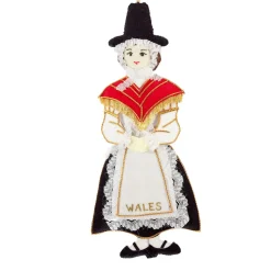 St. Nicolas St. Nicolas Ornaments|Welsh Lady Ornament