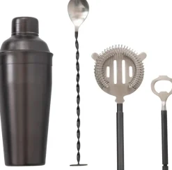 Bar Accessories & Decanters|Stainless Steel Bar Set