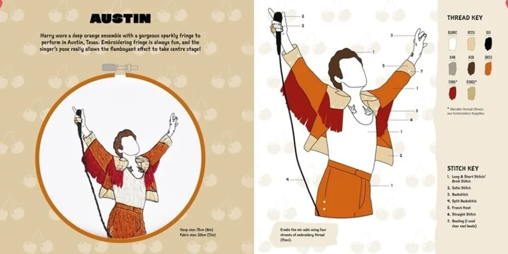 Cultural Icons|Books|Stitch Stars: Harry Styles