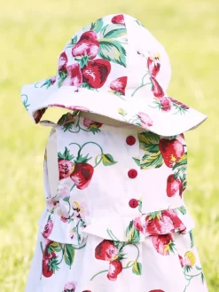 Childrenswear|Strawberry Sorbet Baby Sunhat (One Size)