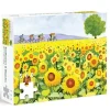 Games & Puzzles|Sunflower and Bikes 500-Piece Puzzle
