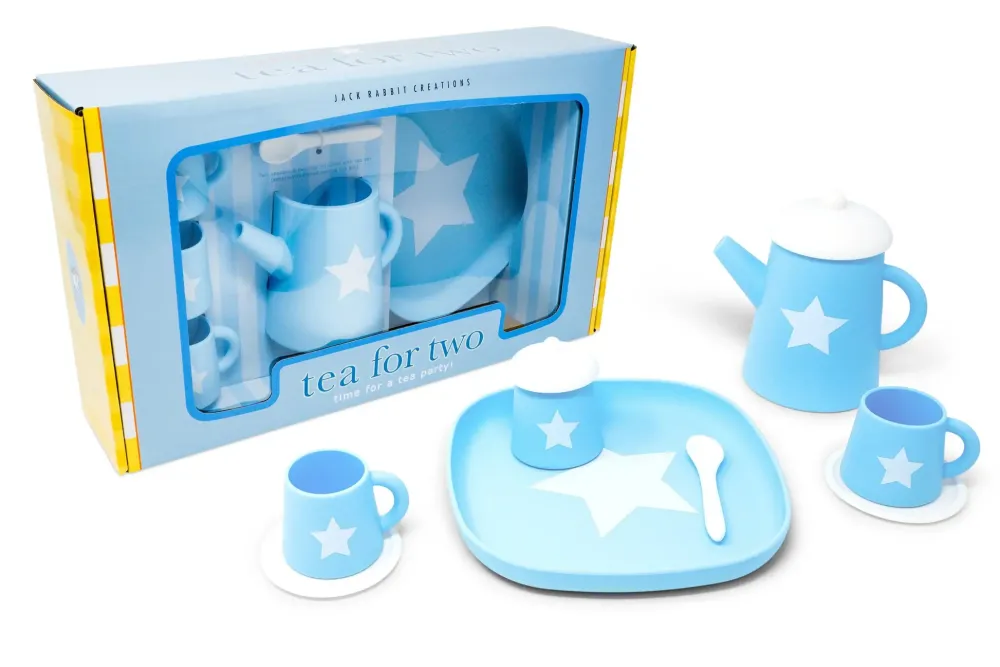 Toys|Children's Tea Sets|Super Star Blue Tea Set