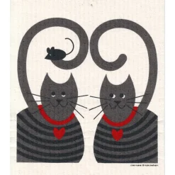 Kitchen Tools|Swedish Dishcloth (Cats)