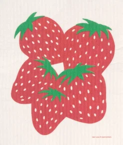 Kitchen Tools|Swedish Dishcloth (Strawberry)
