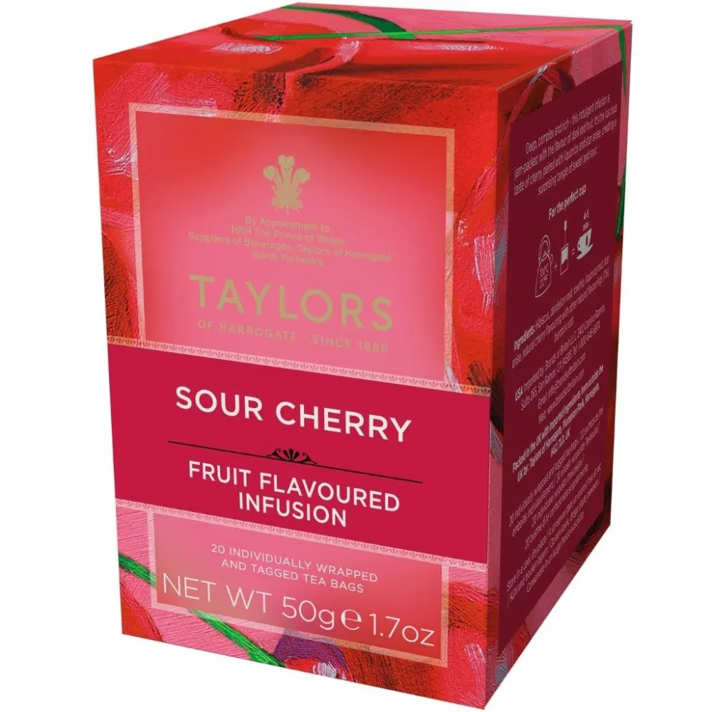 Taylors of Harrogate Taylors Of Harrogate|Taylors Sour Cherry Herbal 20s
