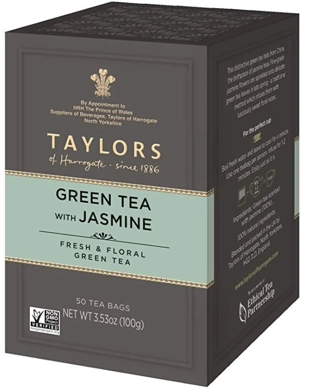 Taylors of Harrogate Taylors Of Harrogate|Taylors Green Tea with Jasmine 50s