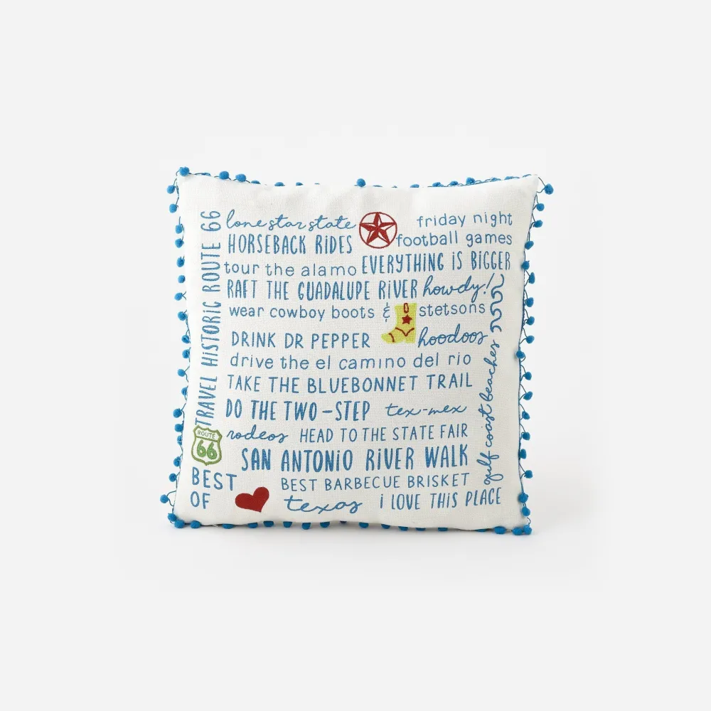 Throws & Pillows|Texas in Bloom Pillow