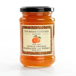 Thursday Cottage Jams & Marmalade|Seville Orange Fine Cut with Whiskey Marmalade