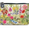 Bath Accessories|Tinnakeenly Leathers Irish Wild Flowers Small Zip Purse
