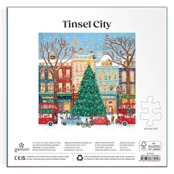 Games & Puzzles|Tinsel City 500-Piece Puzzle