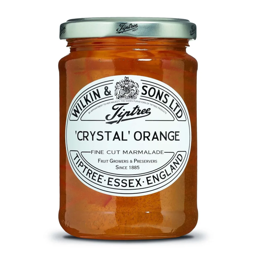 Tiptree Jams & Marmalade|'Crystal' Orange Fine Cut Marmalade 454g Jar
