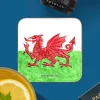 To Home From London Souvenirs|Wales Flag Magnetic Coaster