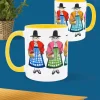 To Home From London Souvenirs|Assorted Mugs|Welsh Ladies Mug