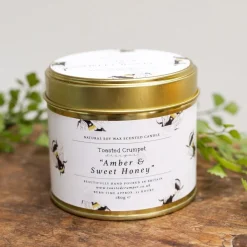 Toasted Crumpet Home Fragrance|Amber & Sweet Honey Candle