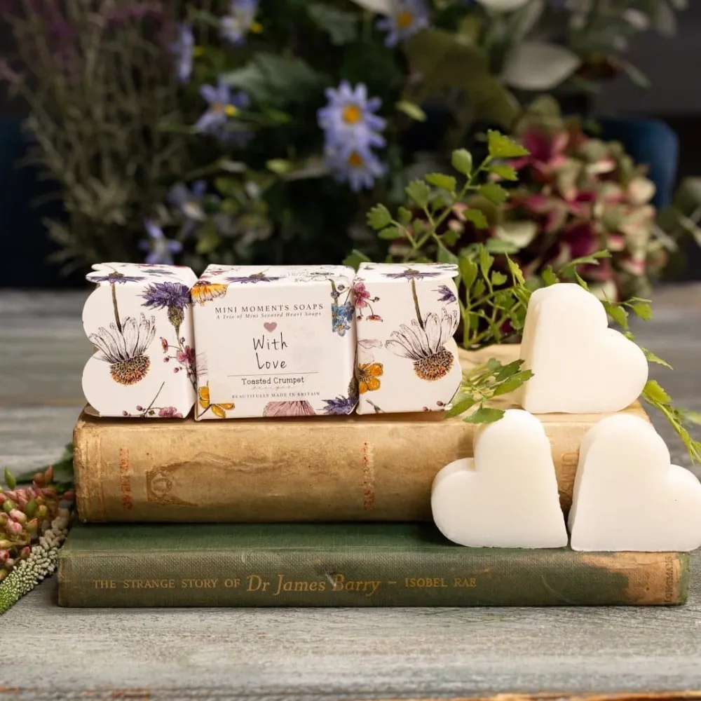Toasted Crumpet Bar Soaps|Regency Gardens Mini Soaps Trio