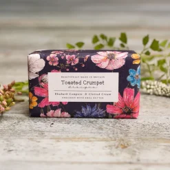 Toasted Crumpet Bar Soaps|Rhubarb & Clotted Cream Soap