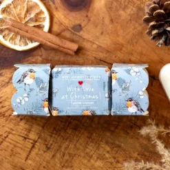 Toasted Crumpet Bar Soaps|With Love at Christmas Trio of Heart Soaps Cracker
