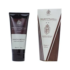 Truefitt & Hill Shaving Soaps & Cream|Sandalwood Shaving Cream Travel Tube
