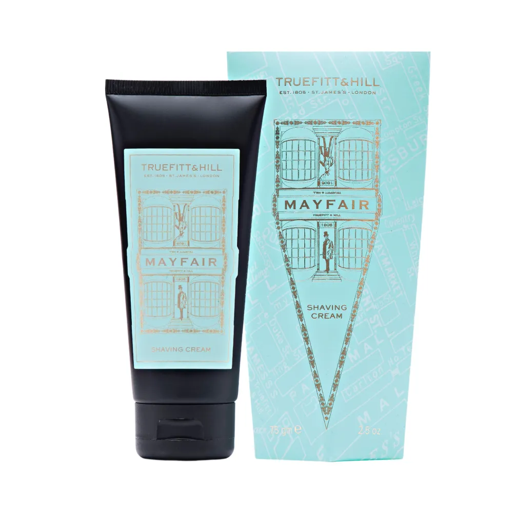 Truefitt & Hill Shaving Soaps & Cream|Mayfair Shaving Cream Travel Tube