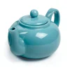 Teapots|Turquoise Small Stoneware Teapot