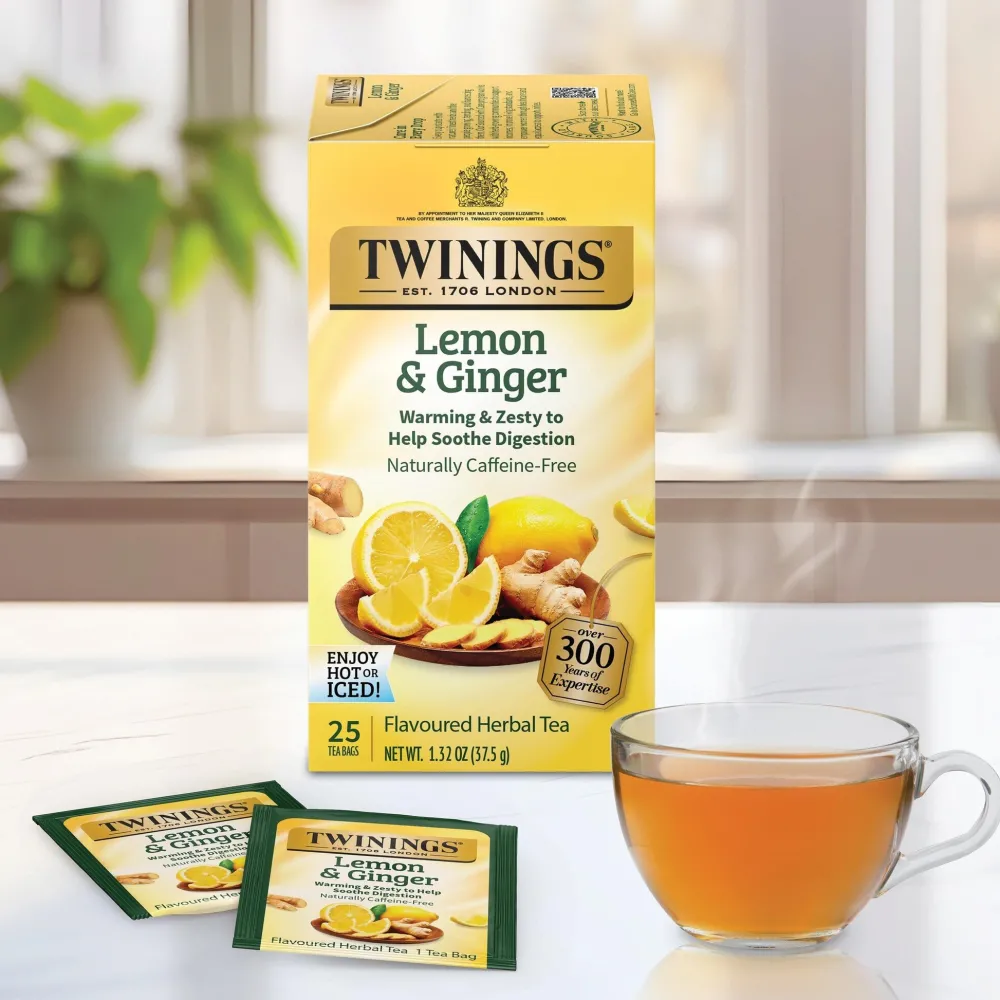Twinings Twinings|Lemon & Ginger Herbal 25s