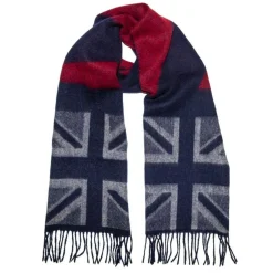 Scarves & Wraps|Souvenirs|Union Jack Pure Brushed Wool Scarf