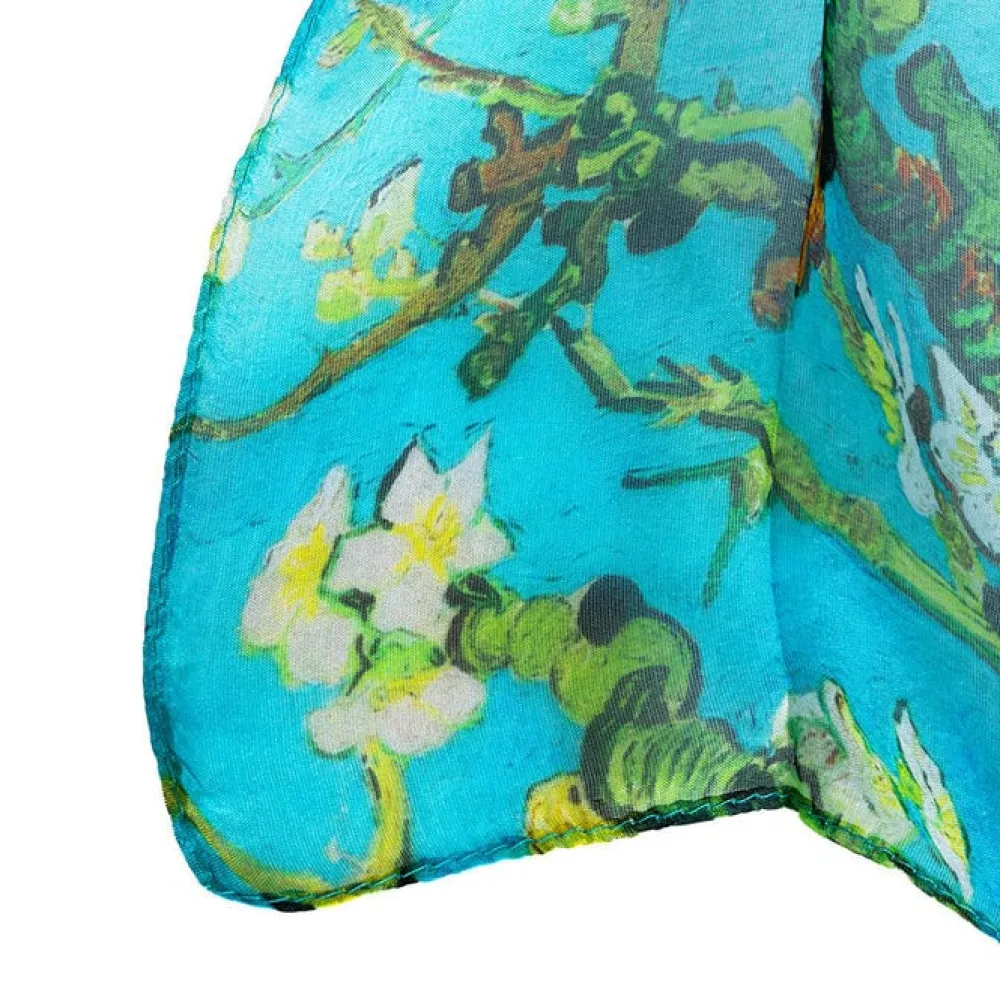 Scarves & Wraps|Van Gogh Almond Blossom Silk Scarf
