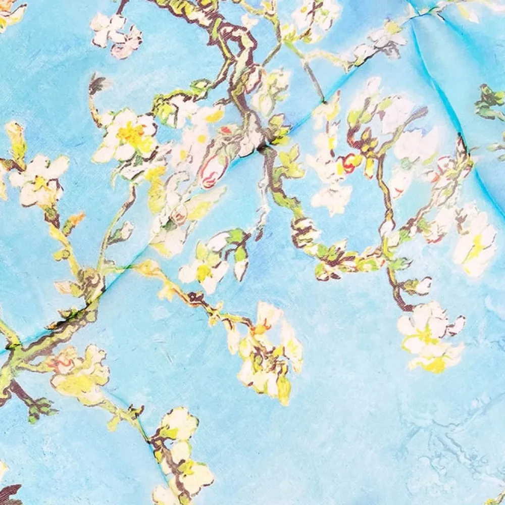 Scarves & Wraps|Van Gogh Almond Blossom Silk Scarf