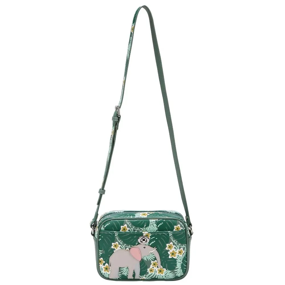 Vendula London Vendula London|Animal Park Elephant Motif Large Camera Bag