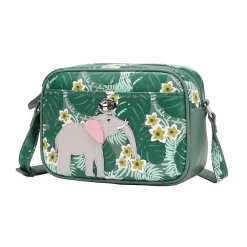 Vendula London Vendula London|Animal Park Elephant Motif Large Camera Bag