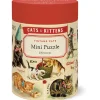 Games & Puzzles|Vintage Cats 240 Piece Mini Puzzle