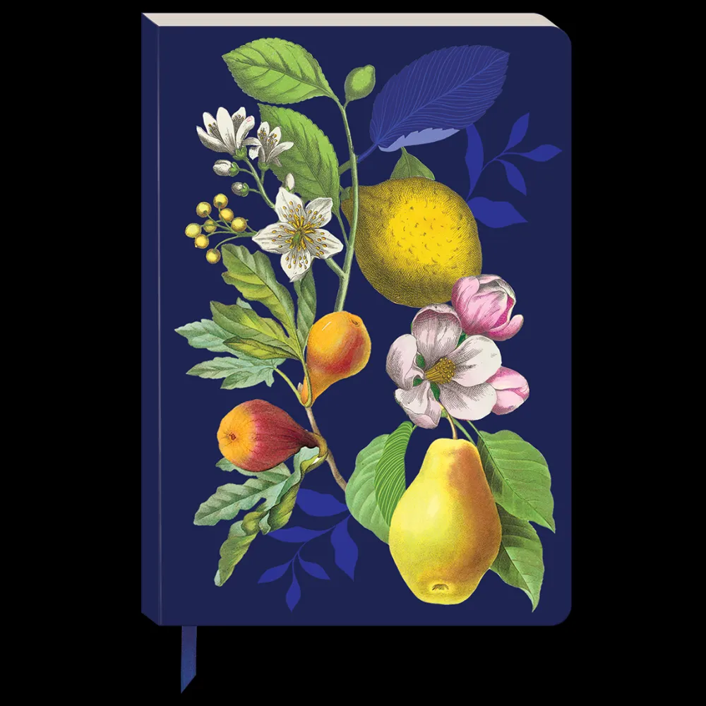 Journals & Other Stationery|Vintage Floral Fruits Softcover Journal