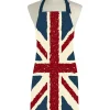 Aprons|Vintage-Style Union Jack Tea Apron