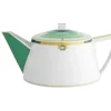 Vista Alegre Teapots|Art Deco Emerald Teapot