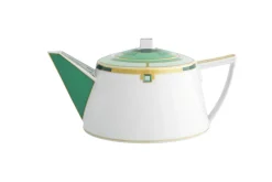 Vista Alegre Teapots|Art Deco Emerald Teapot