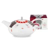 Vista Alegre Tea Plates|Teapots|Tea with Alice Teapot & Tea Bags Gift Box