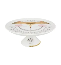 Vista Alegre Serving Plates|Tea with Alice Large Footed Cake Plate