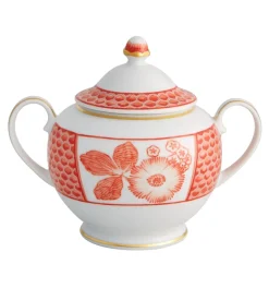 Vista Alegre Creamers & Sugar Bowls|x Oscar de la Renta Coralina Sugar Bowl