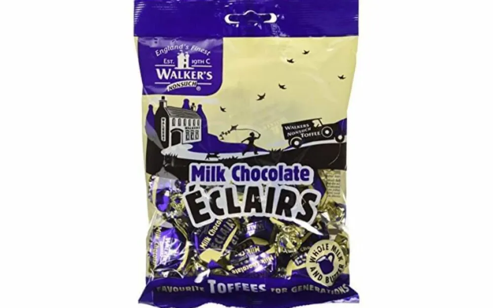 Sweets|Walkers Nonsuch Milk Chocolate Eclairs Bag