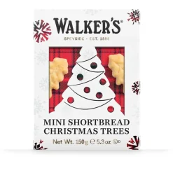 Walker's Shortbread Co. Biscuits|Walkers Festive Mini Shortbread Christmas Trees Box 150g