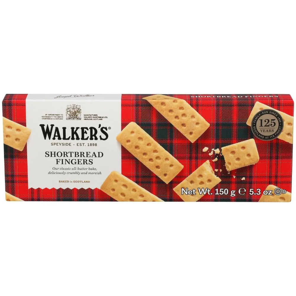 Walker's Shortbread Co. Biscuits|Walkers Pure Butter Shortbread Fingers 5.3oz