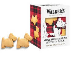 Walker's Shortbread Co. Biscuits|Walkers Festive Mini Scottie Dog Shortbread Box 150g