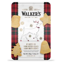 Walker's Shortbread Co. Biscuits|Walkers Festive Shapes Reindeer Tin
