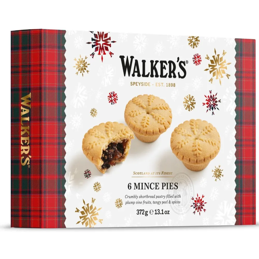Walker's Shortbread Co. Cakes & Pies|Walker's 6 Luxury Mince Pies