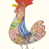 Greeting Cards|Watercolor Cockerel Greeting Card