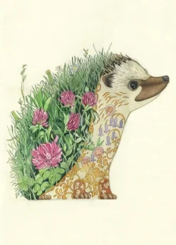 Greeting Cards|Watercolor Hedgehog Greeting Card