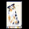 Journals & Other Stationery|Watercolor Pets Dogs Australian Shepherd Tall Notepad