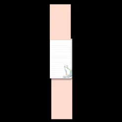 Journals & Other Stationery|Watercolor Pets White Cat Tall Notepad