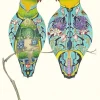 Greeting Cards|Watercolour Lovebirds Greeting Card