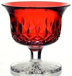 Waterford Home Accents|Waterford|Lismore Crimson Small Footed Bowl